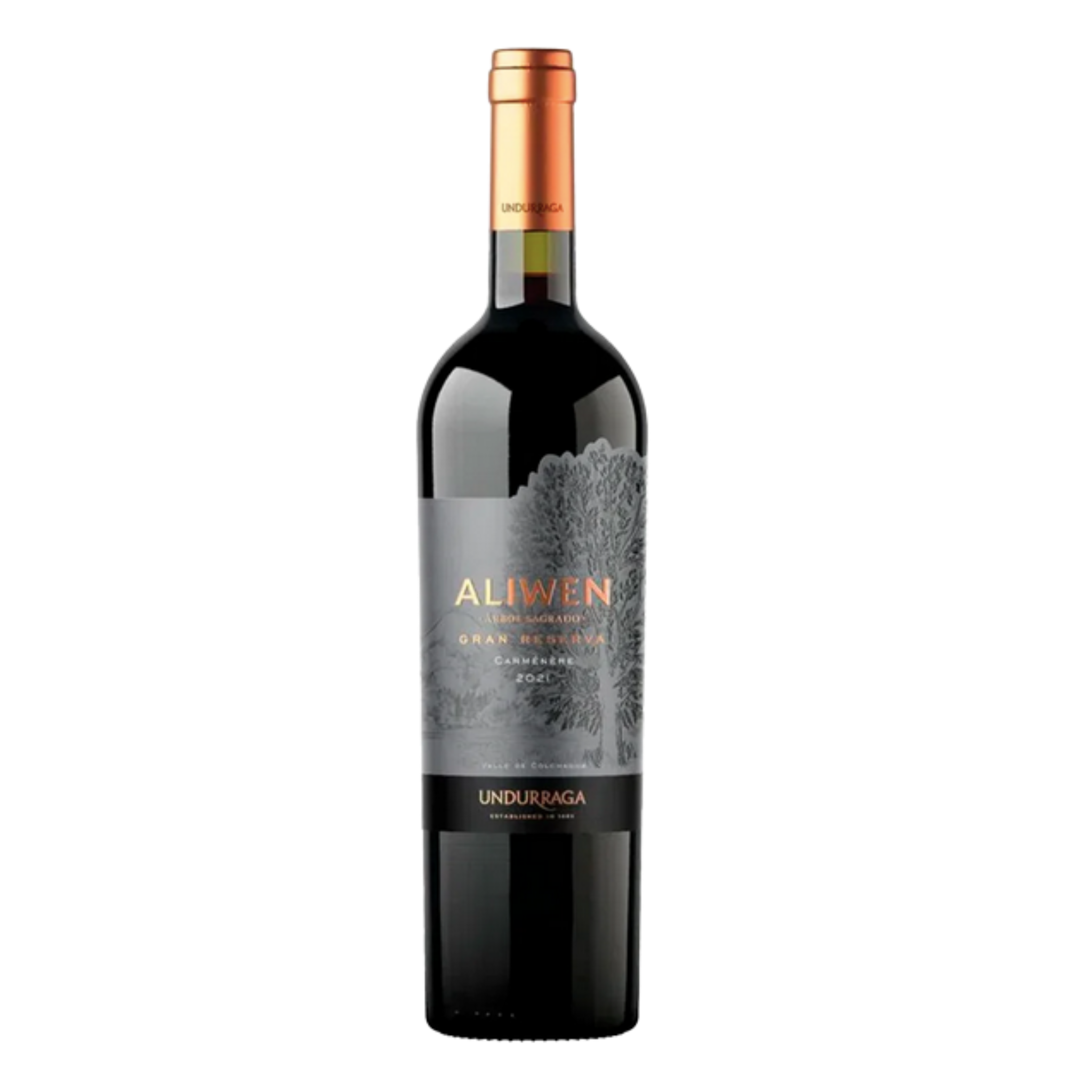Vino Aliwen Gran Reserva Carmenere 750cc
