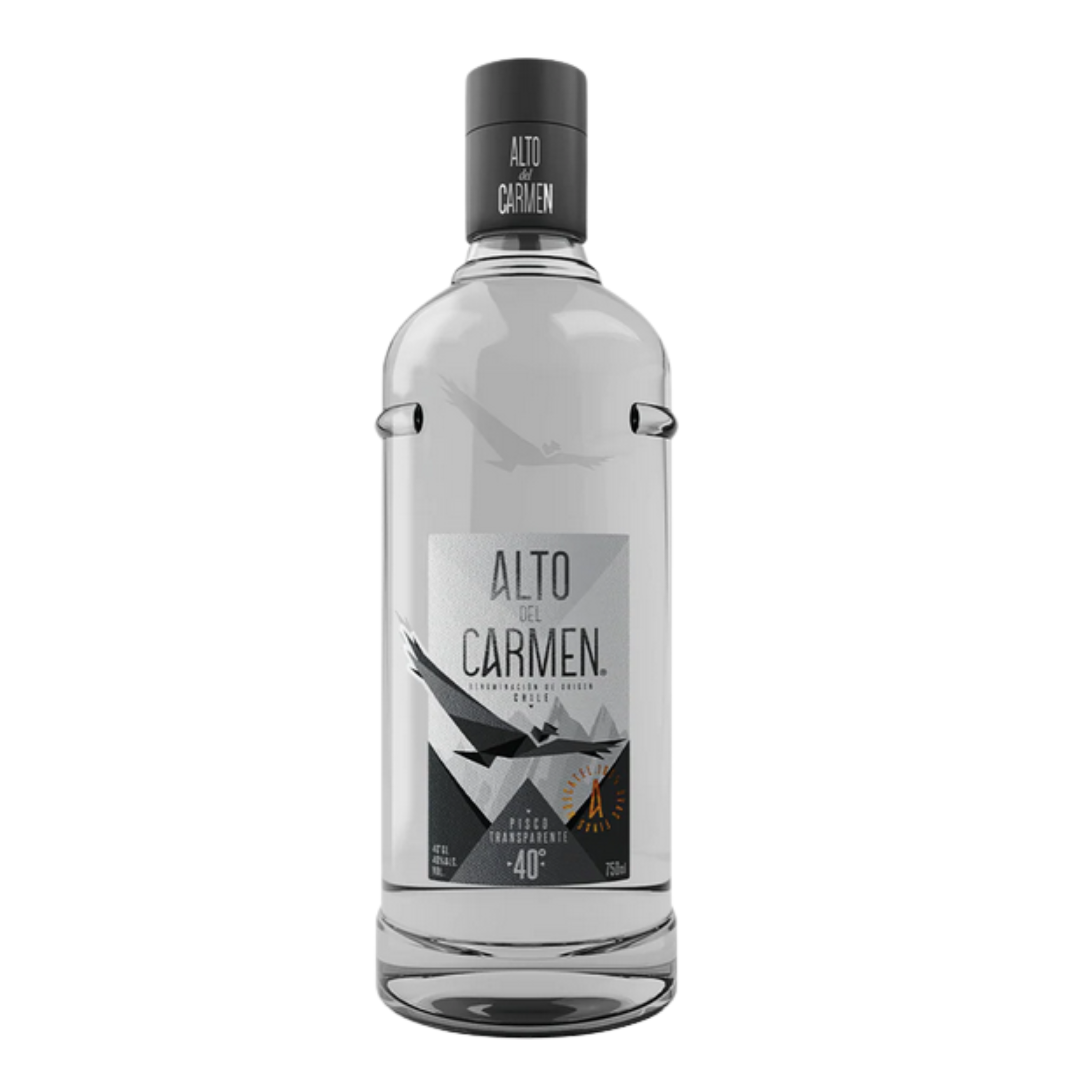 Pisco Alto Del Carmen Transparente 40º 750cc