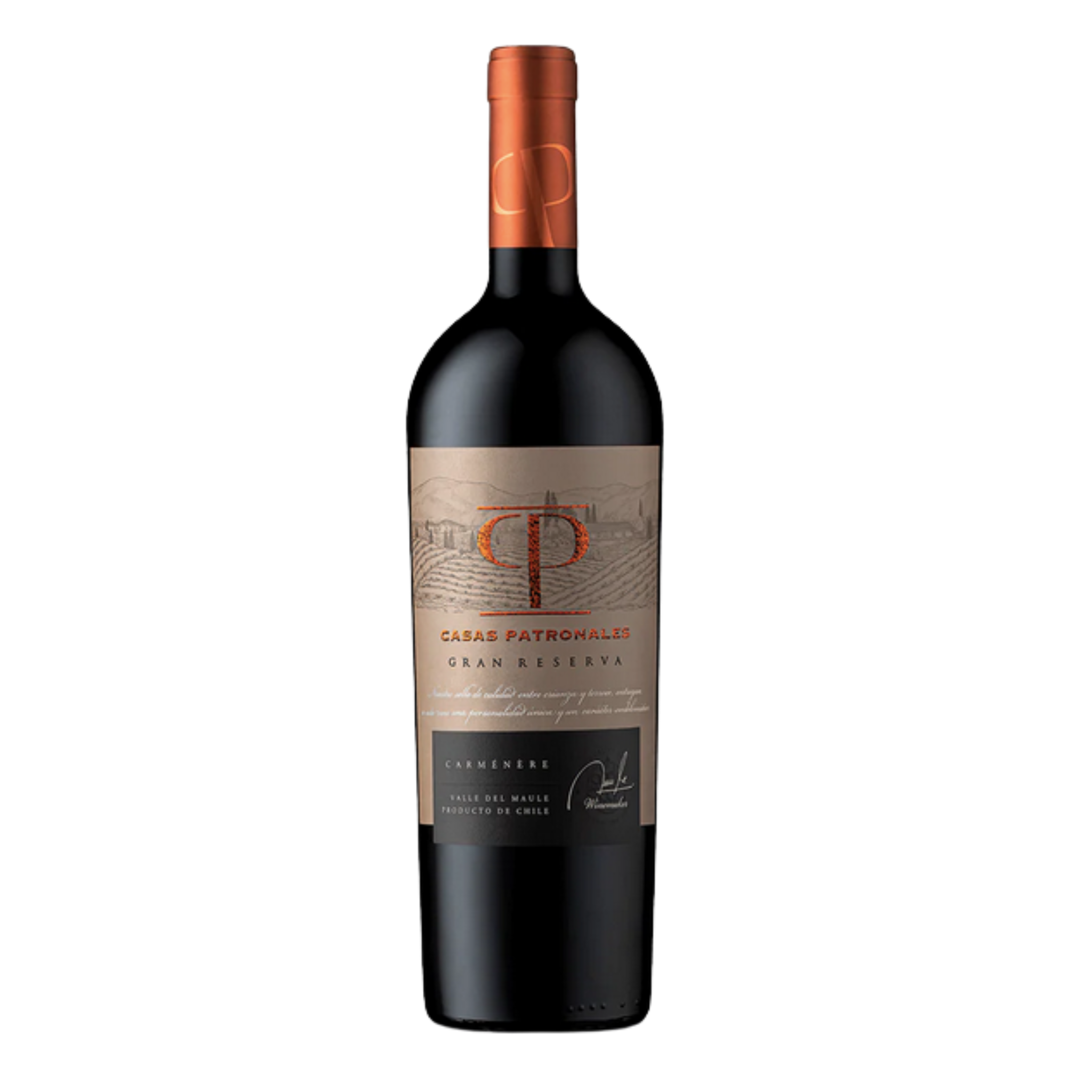 Vino Casas Patronales Gran Reserva Carmenere 750cc