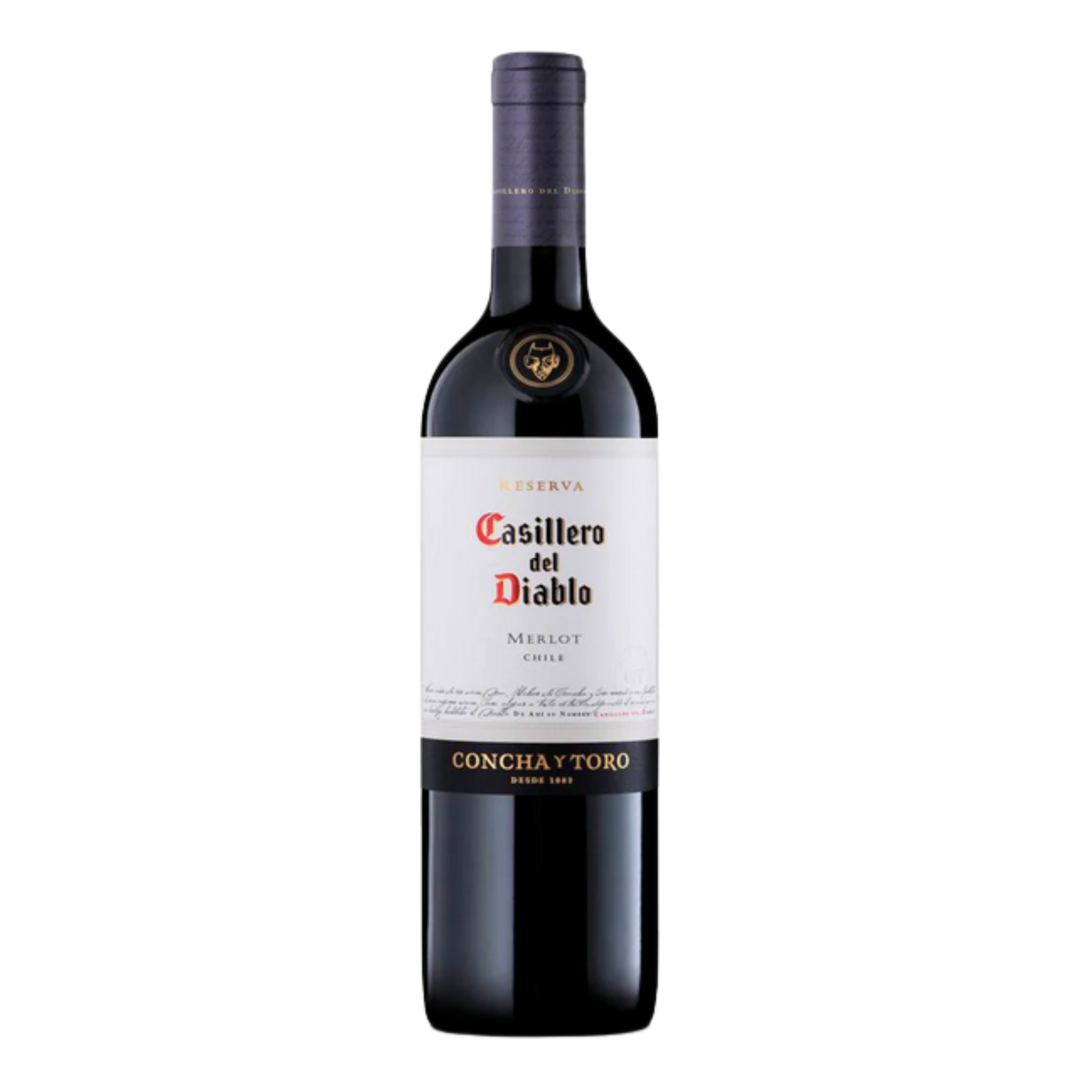 Vino Casillero del Diablo Reserva Merlot 750cc
