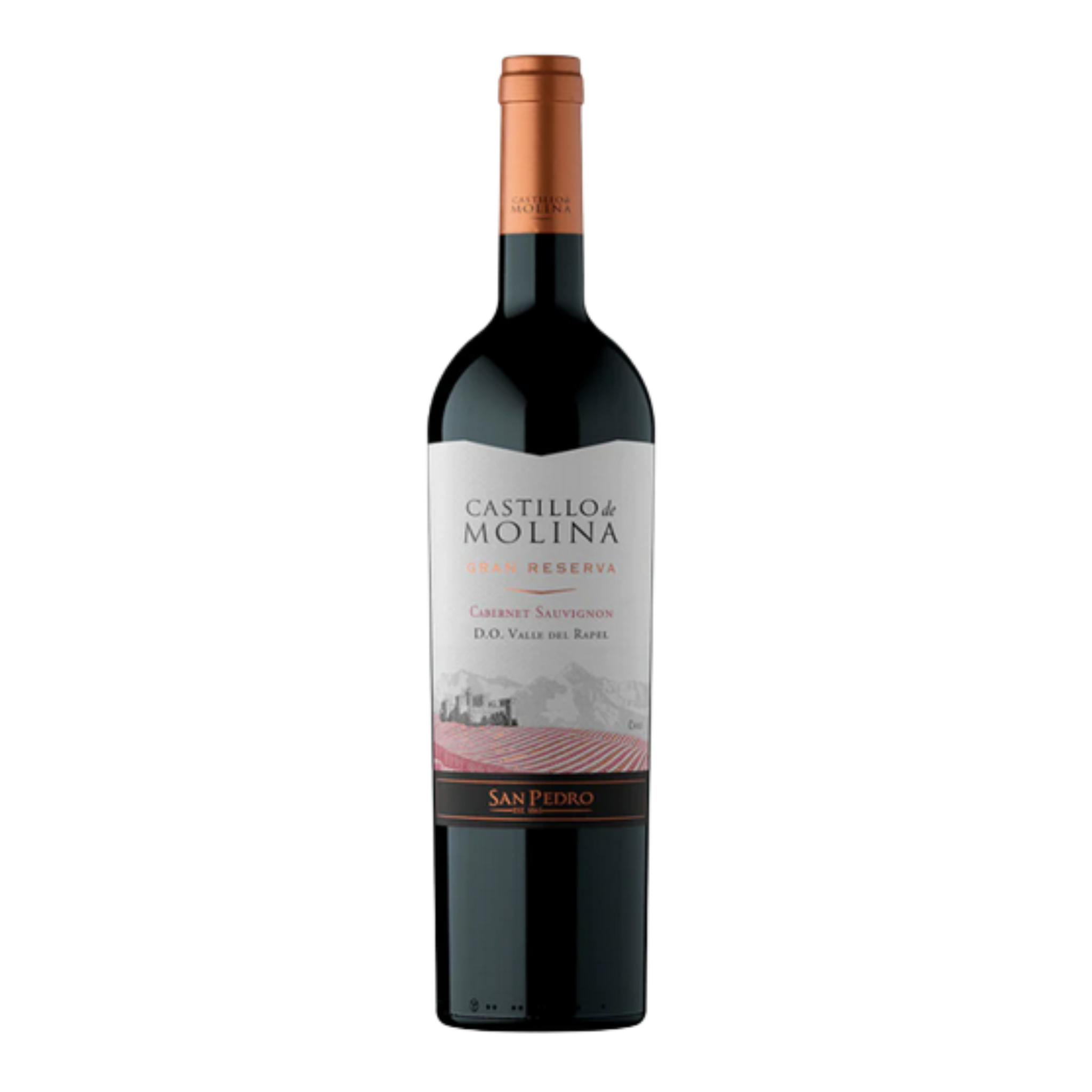Vino Castillo de Molina Gran Reserva Cabernet Sauvignon 750cc