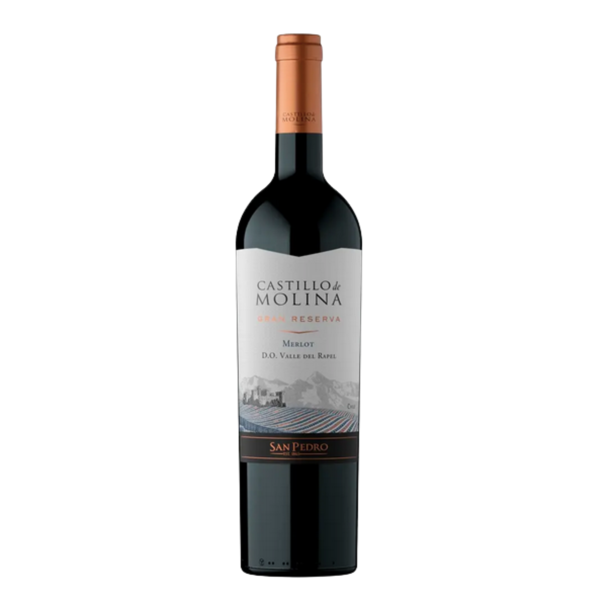 Vino Castillo de Molina Gran Reserva Merlot 750cc