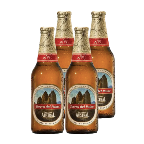 Cerveza Austral Torres del Paine 330cc x 4 unidadea