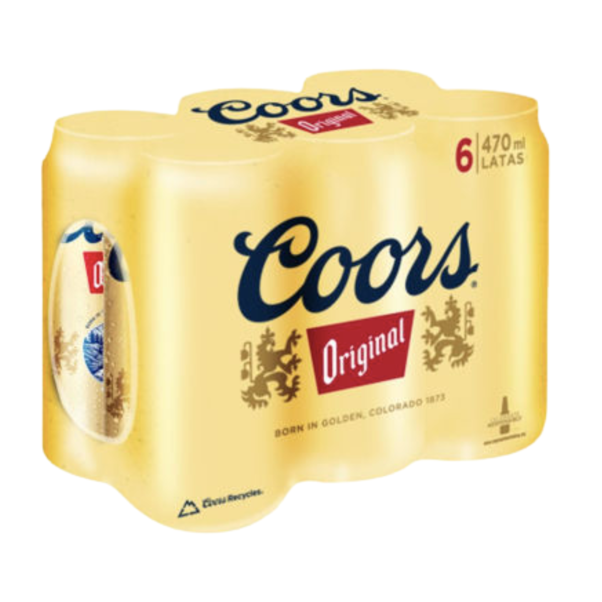 Cerveza Coors 470cc x 6 unidades