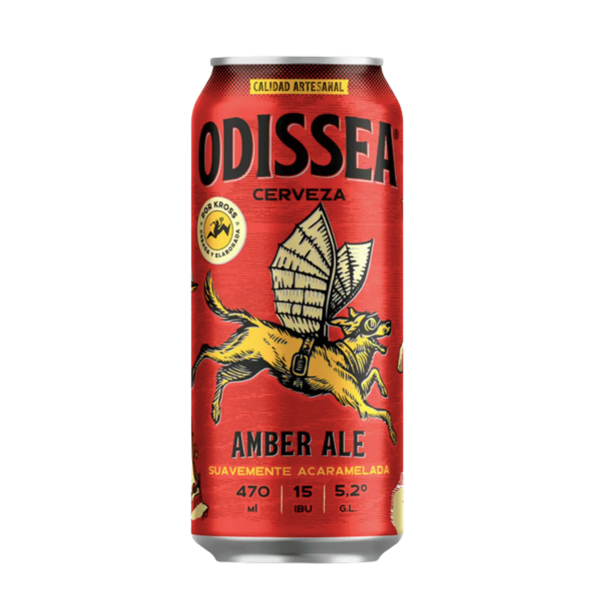 Cerveza Odissea Amber Ale 470cc