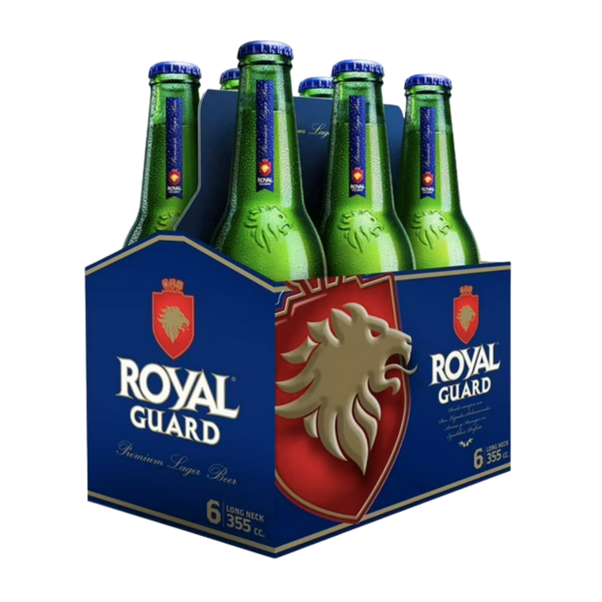 Cerveza Royal Guard Lager 355cc x 6 unidades