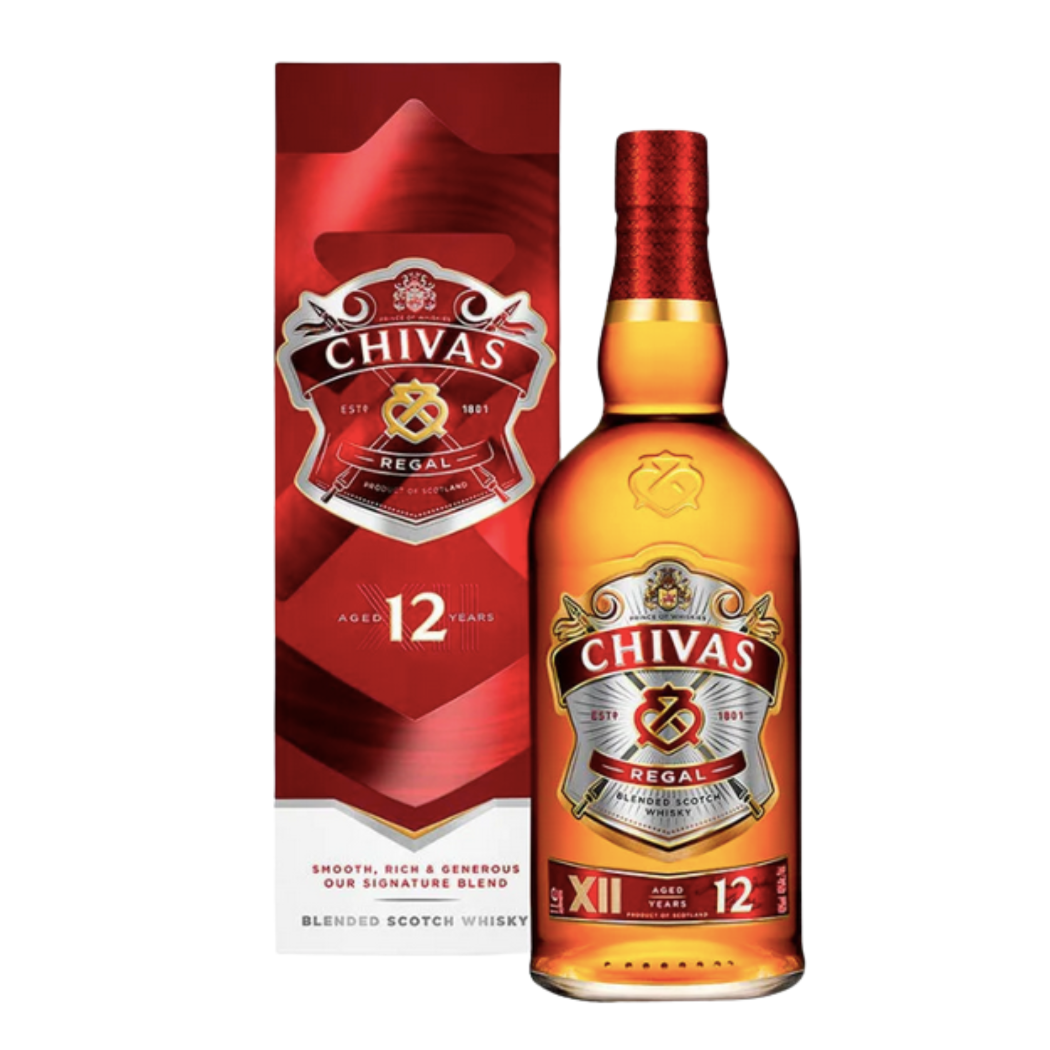 Whisky Chivas Regal 12 Años 40º 1000cc