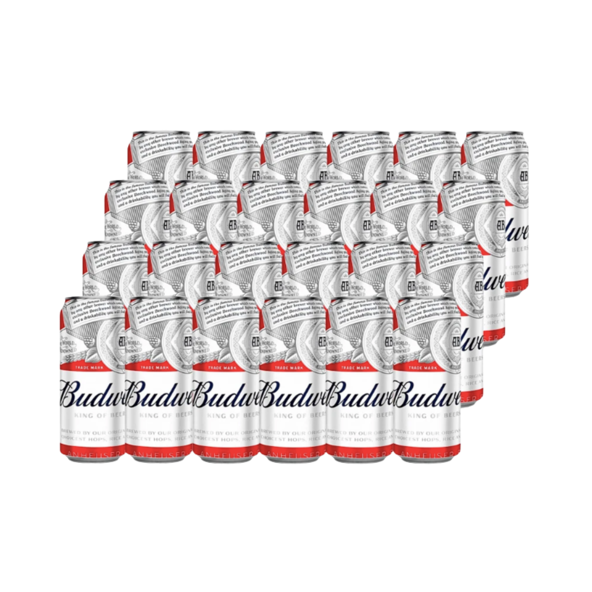 Cerveza Budweiser 470cc x 24 Unidades