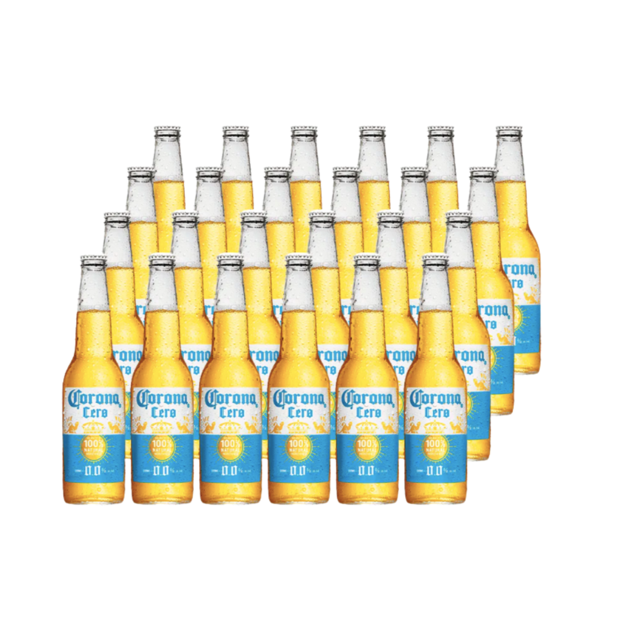 Cerveza Corona Sin Alcohol 0.0º 330cc x 24 Unidades