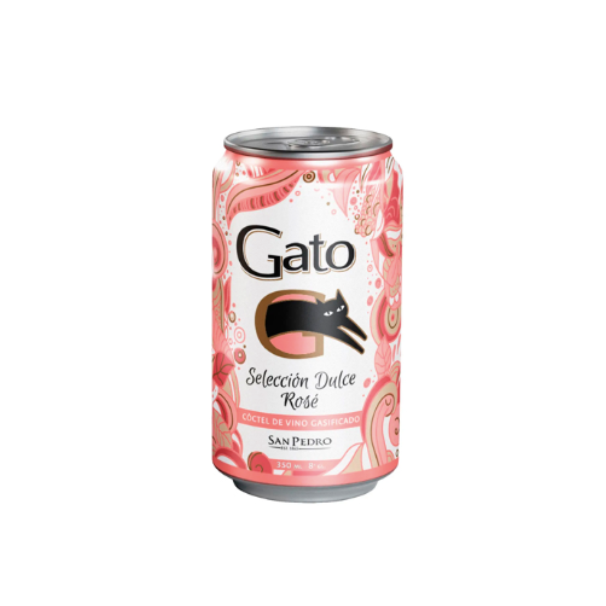Coctel Gato Selección Dulce Rose Lata 350cc