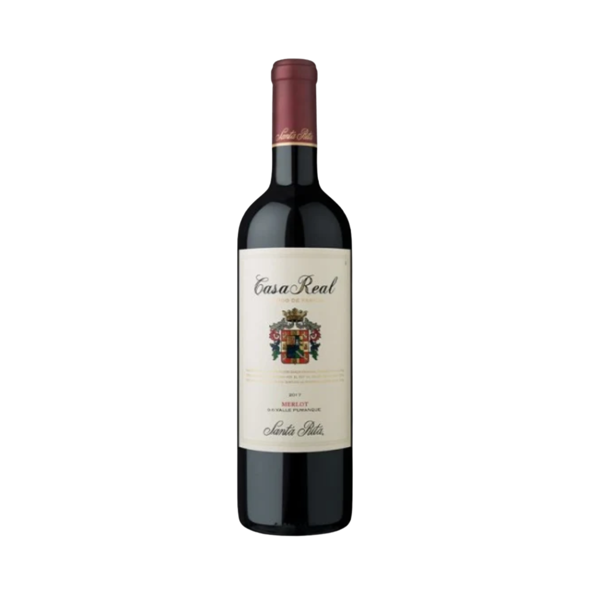 Vino Casa Real Gran Reserva Escudo de Familia Merlot 750cc