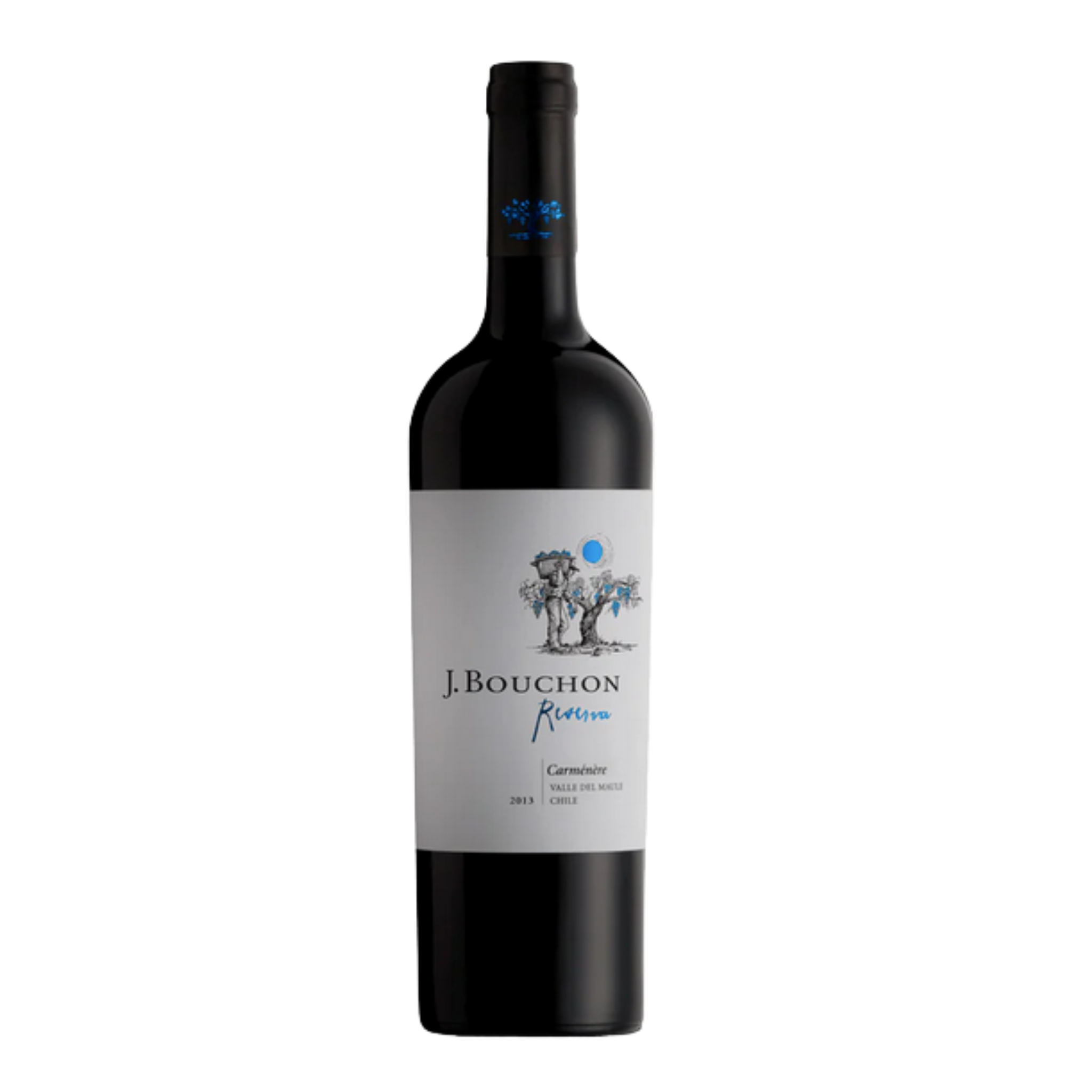 Vino J. Bouchon Reserva Carmenere 750cc