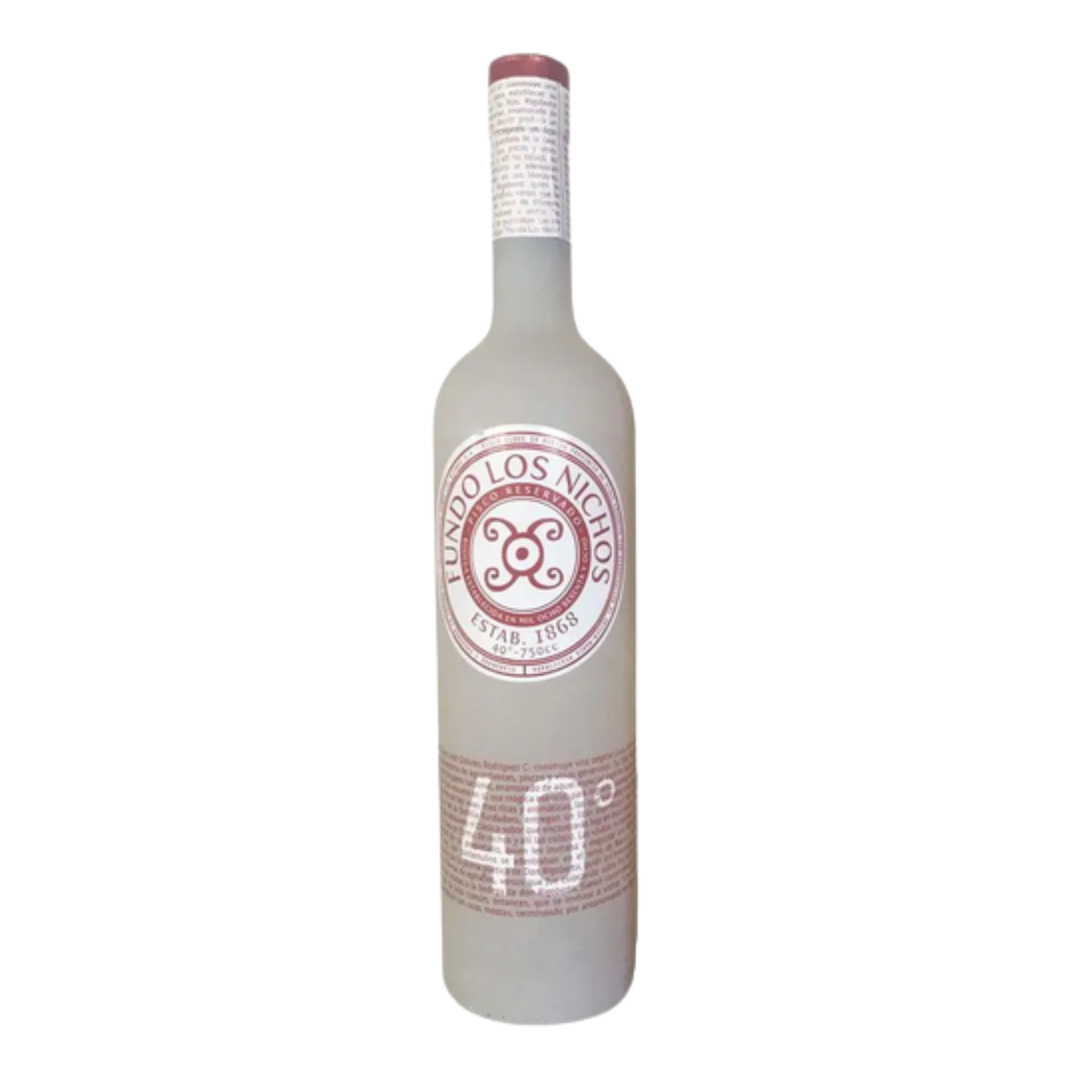 Pisco Fundo Los Nichos 750cc 40º
