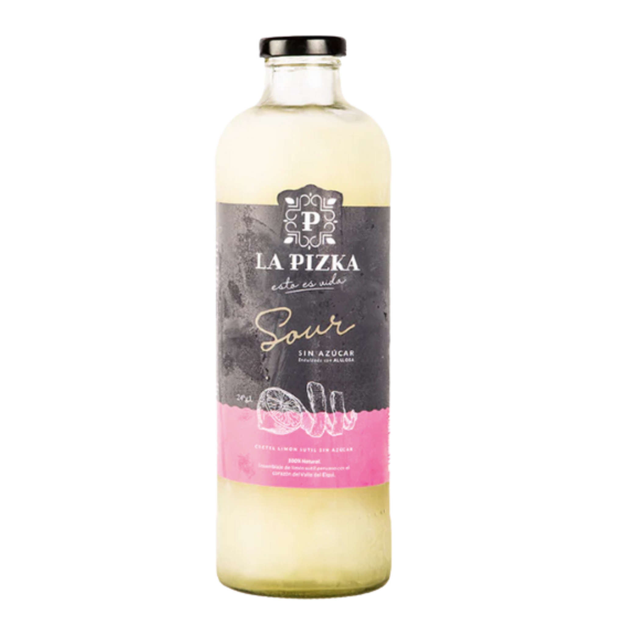 Sour Limón Sutil Sin Azúcar La Pizka 1000cc