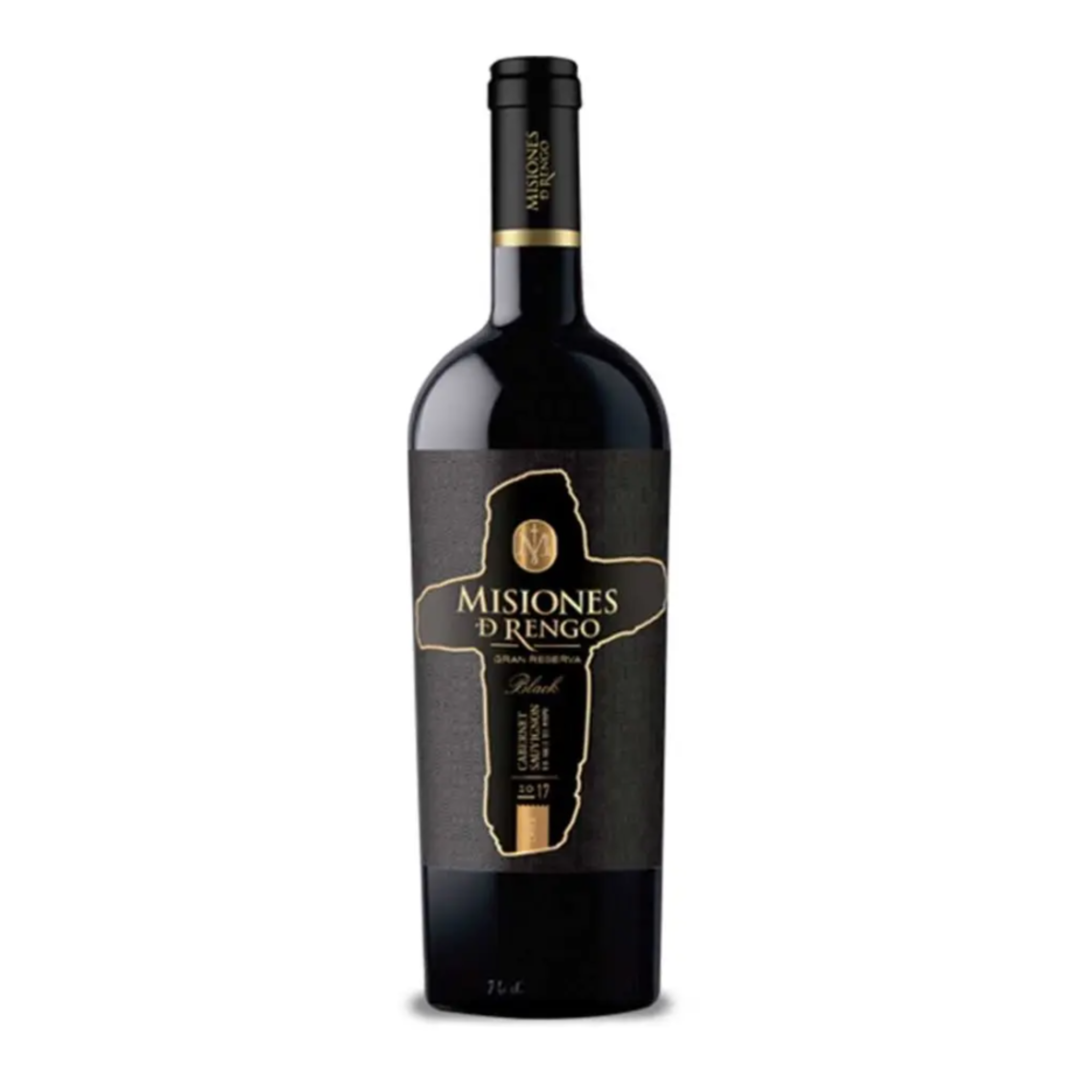 Vino Misiones de Rengo Black Gran Reserva Cabernet Sauvignon 750cc